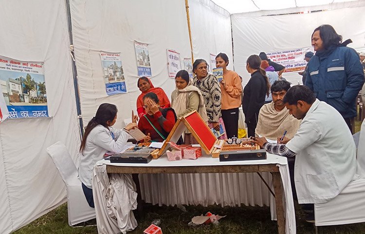 Free Eye Check-up, Cataract Operation, and eyeglasses